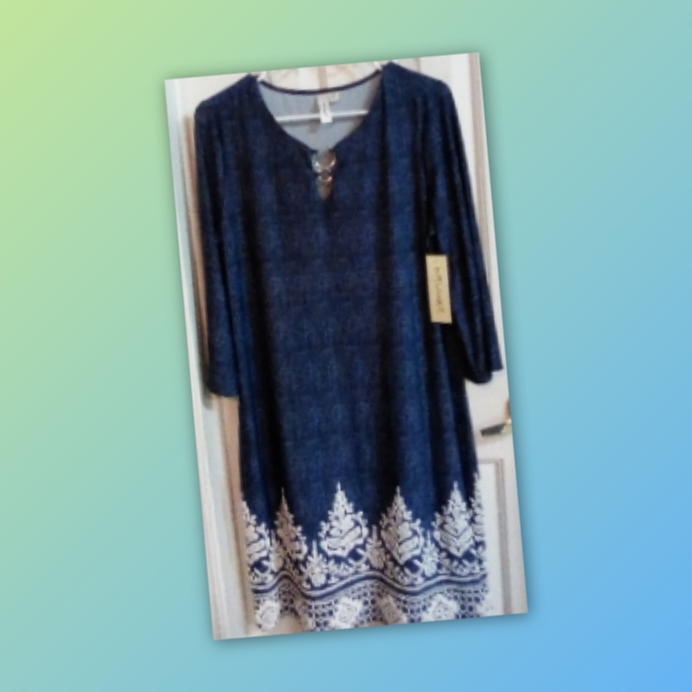 Navy Blue Dress